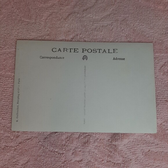 Vtg RPPC Photo Postcard WWI era French Military Soldier Medic Guilleminot Paris - Picture 7 of 10